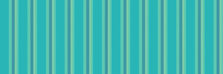 Oear textile seamless vertical, fashioned texture fabric pattern. Pormal lines stripe background vector in teal and green colors palette.のイラスト素材