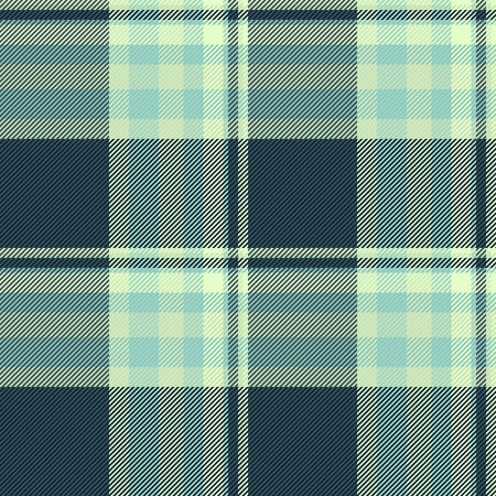 Classic tartan plaid pattern in cool shades of blue and green. Versatile for backgrounds, textiles,...