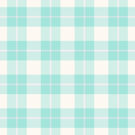Clean, pastel plaid pattern. Ideal for backgrounds, textiles, design elements. Evokes a sense of calm order. Perfect for springsummer themes.のイラスト素材