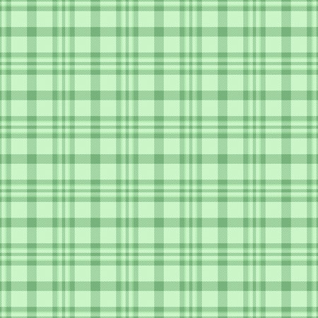 Classic light green plaid pattern. Ideal for backgrounds, textiles, and designs needing a traditional, comfortable, and versatile texture. Retro or modern projects.のイラスト素材