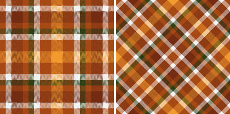 Tartan texture background of pattern fabric check with a textile seamless plaid vector. Set in stylish colors. Fashion trends with mixed straight stripes.のイラスト素材