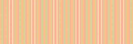 Thabby stripe fabric seamless, hobby vertical background vector. Crade lines textile pattern texture in orange and light colors palette.のイラスト素材
