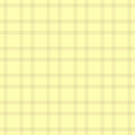 Soft yellow plaid pattern. Represents warmth, comfort, and tradition. Ideal for backgrounds, textiles, or design projects needing a gentle touch.のイラスト素材