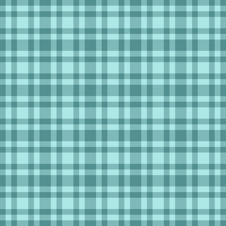 Scotland plaid fabric vector, costume check tartan textile. Popular pattern background seamless texture in cyan and light colors palette.のイラスト素材