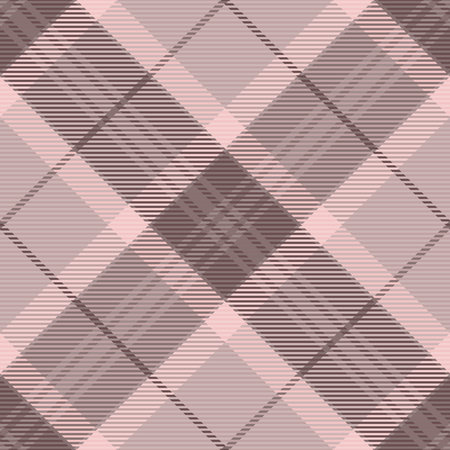 Lady texture tartan check, furry vector background fabric. Jpg textile plaid seamless pattern in pastel and light colors palette.のイラスト素材