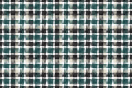 Classic plaid pattern in cool tones evokes a sense of timeless tradition. Ideal for backgrounds, textiles, or graphic designs requiring a cozy, familiar aesthetic.のイラスト素材
