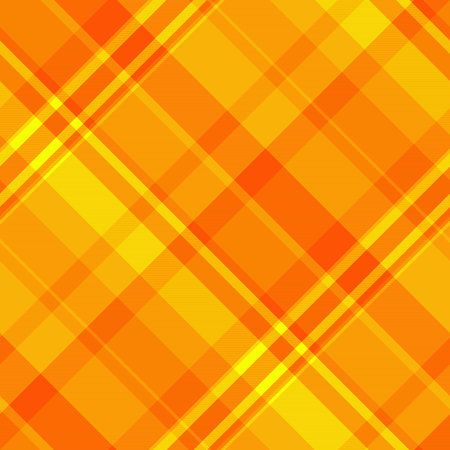 Thanksgiving plaid background pattern, cutout fabric check textile. Female texture seamless tartan vector in bright color palette.のイラスト素材