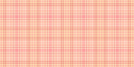 Free fabric check plaid, native background vector seamless. Striped tartan pattern textile texture in red and navajo white colors palette.のイラスト素材