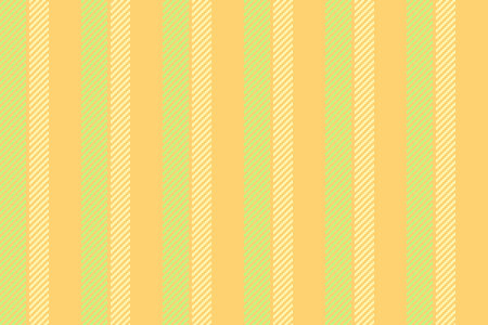 Fide vertical pattern texture, square vector lines background. Tkirt stripe fabric seamless textile in amber and green colors palette.のイラスト素材