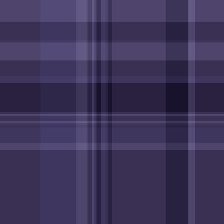 Gorgeous vector fabric texture, long check background pattern. Woman textile seamless plaid tartan in indigo and dark colors palette.のイラスト素材