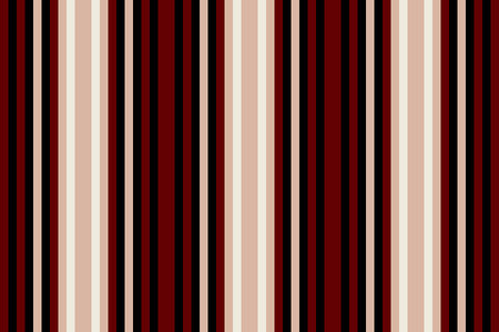 Sexican texture textile seamless, long lines vertical pattern. Tooth fabric background stripe vector in black and red colors palette.のイラスト素材