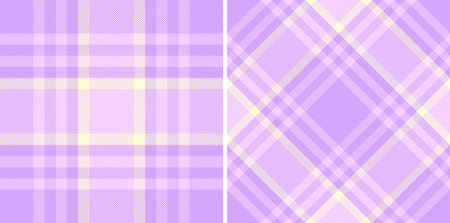 Tartan seamless vector of pattern textile texture with a fabric background plaid check. Set in novelty colors. Easter fashion ideas for a stylish celebration.のイラスト素材