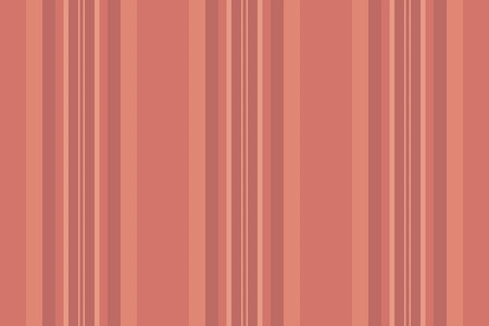 Stripe pattern fabric background, package textile texture lines. King vector seamless vertical stripe in red and orange colors palette.のイラスト素材