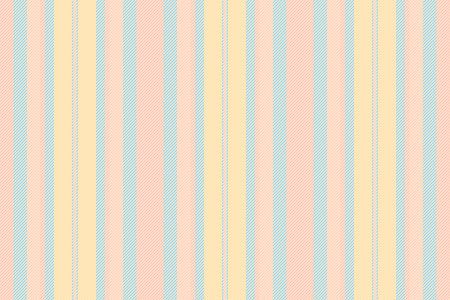 Up vector lines stripe, form pattern texture background. Tie seamless vertical textile fabric in bisque and cyan colors palette.のイラスト素材