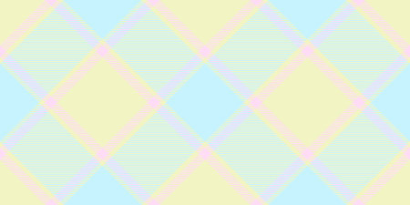 Picture background plaid pattern, new york seamless check fabric. French vector texture textile tartan in light and pink lace colors palette.のイラスト素材