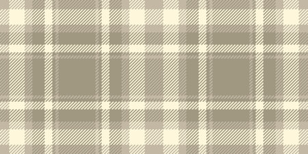 Idyllic vector textile seamless, screen pattern background tartan. Post fabric plaid texture check in pastel and cornsilk colors palette.のイラスト素材