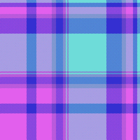 Panel texture tartan fabric, card background seamless plaid. Form check pattern vector textile in...