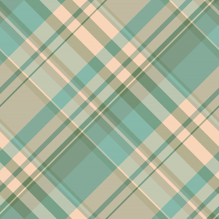 Glamor texture check textile, creative background fabric seamless. Folk vector plaid pattern tartan...