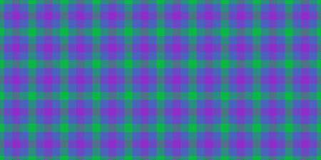 Adorable check seamless vector, teal background textile fabric. Checkered texture pattern tartan...