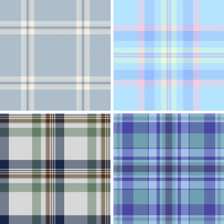 Premium plaid collection aimed at textile designers. Sophisticated tartan spacing supports fabric...