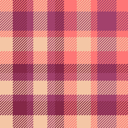 Deep plaid seamless fabric, London textile tartan pattern. Ireland vector background texture check...