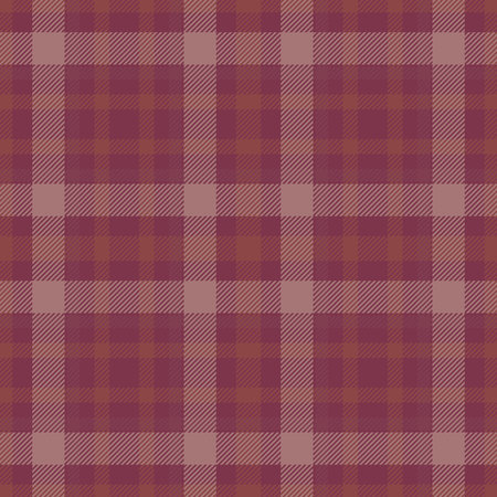 Preppy plaid vector textile, upscale check background fabric. 1950s pattern seamless texture tartan...