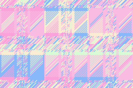 Broken glitch pattern with angular shapes, chaotic stripes, and neon highlights. The composition feels urban, futuristic, and edgy.のイラスト素材