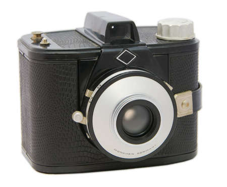 Old plastic camera, takes 120 film.