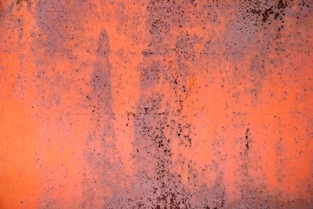 Closeup of the rusty grunge metal background