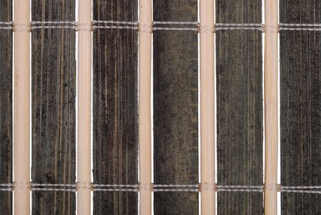 Macro background from bamboo table clothの写真素材