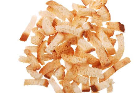 Background of small rye grain cracker isolatedの写真素材