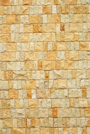 Abstract background from new yellow brick wallの写真素材