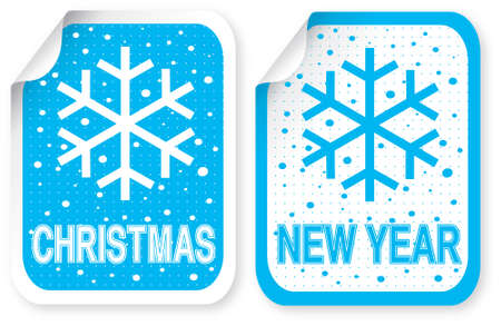 Illustration of sticker with a textのイラスト素材