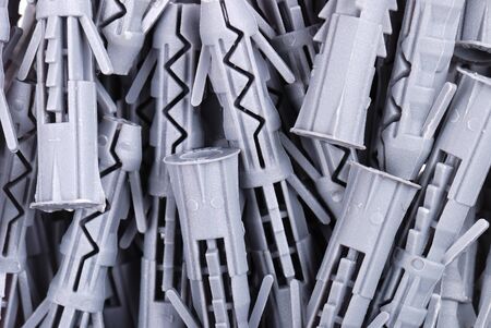 Macro photo of dowels backgroundの写真素材
