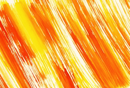 Abstract yellow background from watercolorの写真素材