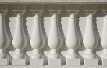 white ancient architectural columnの写真素材