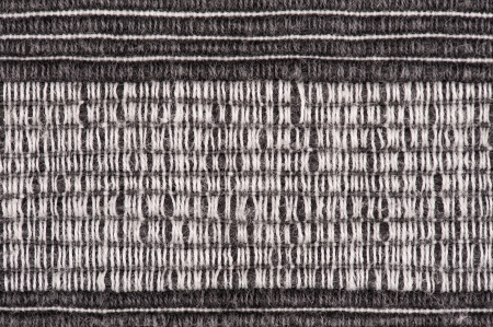 black and white fabric as background