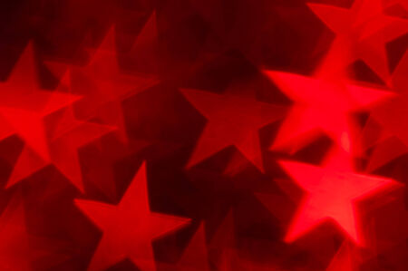 red star shape as backgroundの写真素材