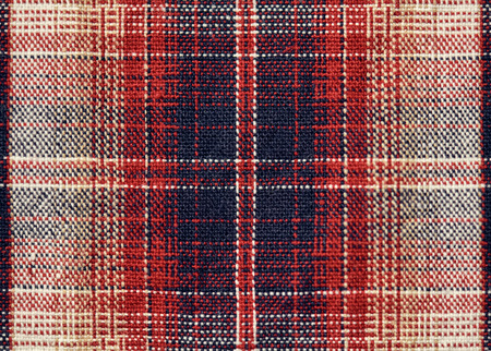 checkered fabric close up for texture or background