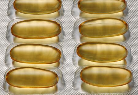 Omega 3 fish oil,gel capsulesの写真素材