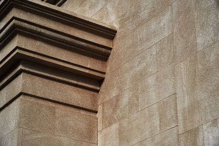 closeup of architectural element for background or texture