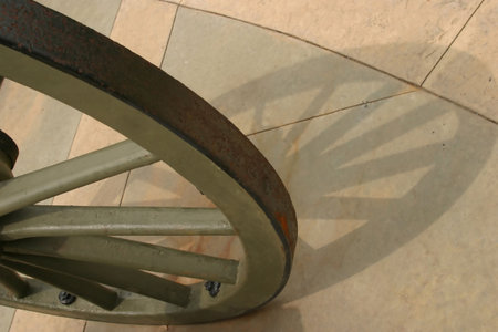 Cannon Wheelの写真素材