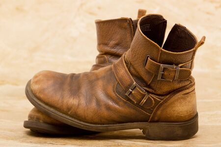 Old man's bootsの写真素材