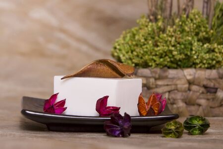 White soap bar