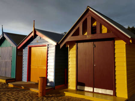 Australian Beach Cabinの写真素材