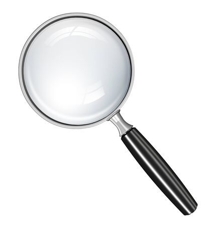Magnifying glassの写真素材