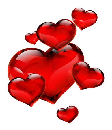 seven heartsの写真素材