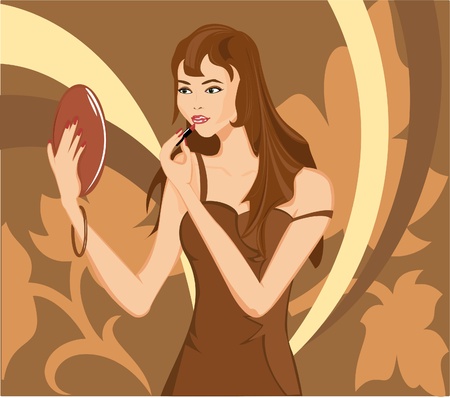 Autumn Girlのイラスト素材