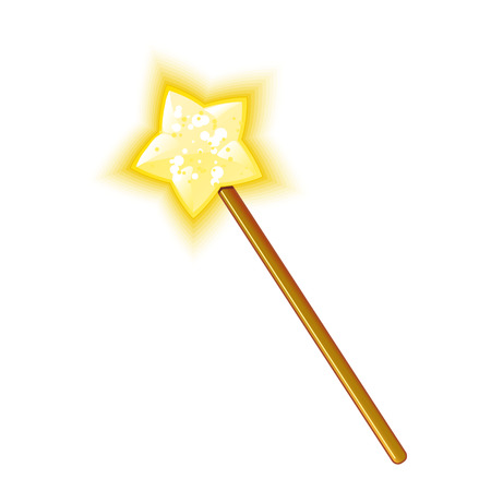 Magic wandのイラスト素材