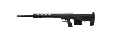 Modern bolt carbine isolated on white background. Weapons for hunting, sports and self-defense.の写真素材